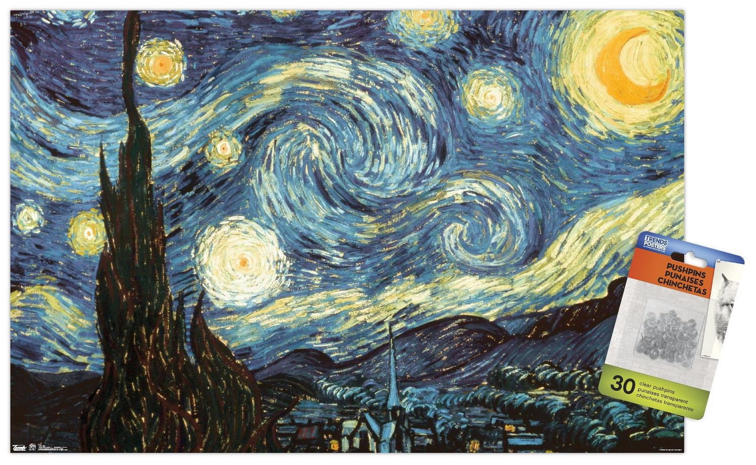 La nuit étoilée de Vincent van Gogh