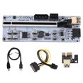 thumbnail image 2 of Shengyu PCI-E 1x to 16x Adapter with LED Indicators High Speed PCI- Extender Black 1Set, 2 of 6
