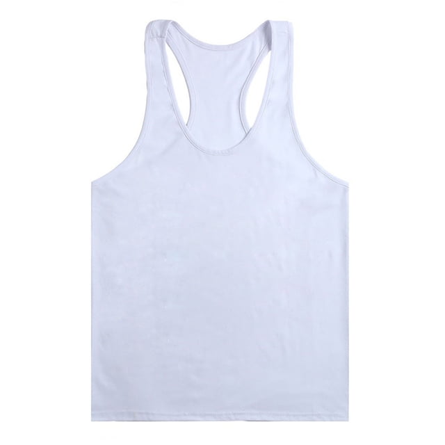 Mens Summer Leisure Pullover Sleeveless T-shirt Top Workout Clothes
