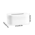 thumbnail image 2 of Tissue Cover Box with Cellphone Holder Facial Paper Organizer for Kitchen Bathroom Vanity Countertop Bedroom Dresser Gift, 2 of 6