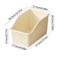 thumbnail image 3 of Amzcrzy Plastics Storage Basket Organization and Storage Multi Functional Storage Box Cabinet Storage Basket Bathroom Storage Home Storage Box with Pulley Dorm Room Essentials Room Decor Home Decor, 3 of 6