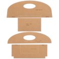thumbnail image 1 of Shisuyan 1 Set Handbag Template Tote Bag Production Templates Diy Bag Pattern Stencils, 1 of 9