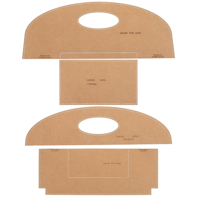 Shisuyan 1 Set Handbag Template Tote Bag Production Templates Diy Bag Pattern Stencils