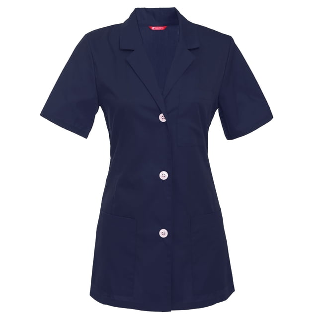 Manteau de Laboratoire à Manches Courtes de 29 Po pour Femmes