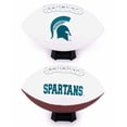 thumbnail image 1 of Michigan State Spartans Full Size Embroidered Football, 1 of 4