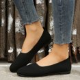 thumbnail image 2 of Cathalem Ballerines Plates Femmes Chaussures de Travail de Bureau Bout Pointu Toe,C 40, 2 of 5