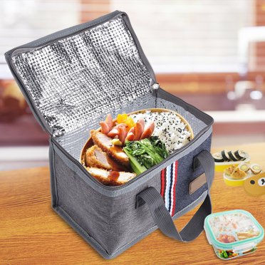 Cergrey Sac Isotherme Portable pour Déjeuner Boîte de Rangement pour Aliments Sac de Pique-Nique, Sac Thermique pour Aliments, Sac de Rangement Isotherme