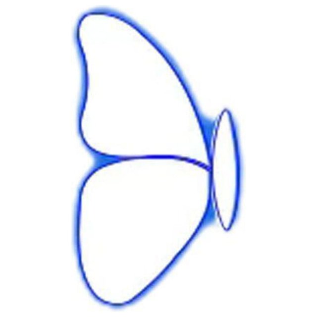 BUYISI Acrylic Sewing Tool Pretty Butterfly Beautiful Butterfly Stencil Ruler M