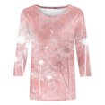 thumbnail image 4 of Chemises à Manches 3/4 pour Femmes à Manches Longues et Manches Longues à Manches Longues Tops, 4 of 4
