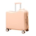 thumbnail image 3 of funtasica Carry on Size Travel Luggage 20" Airplanes Lightweight Kids Ride on Suitcase Pink, 3 of 9