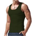 thumbnail image 1 of Timegard Débardeurs d'Entraînement pour Hommes Col Rond Sans Manches T-Shirts Confortables Décontractés Été, 1 of 6