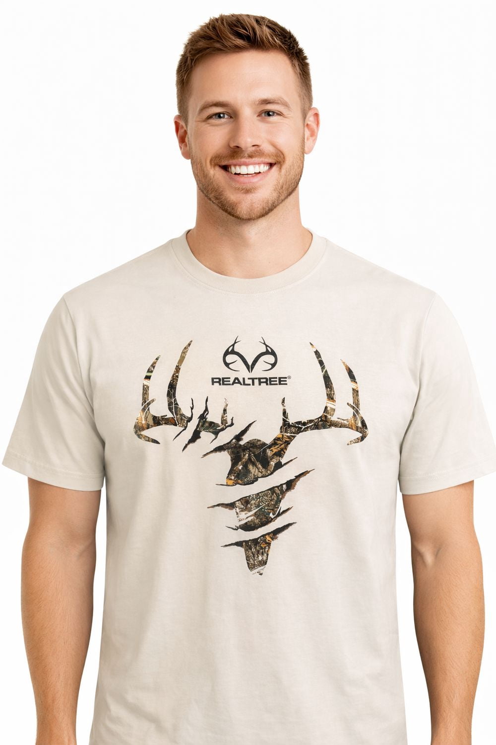 Men's Real Tree graphic T shirt