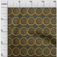 thumbnail image 1 of oneOone Polyester Lycra Fabric Floral & Paisley Block Print Fabric BTY 56 Inch Wide, 1 of 4