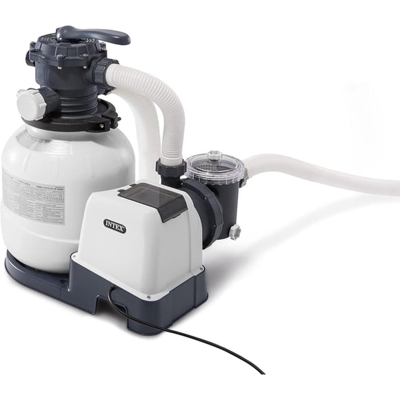 Intex Krystal Clear Sand Filter Pump, 2100 GPH