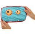 thumbnail image 5 of ZIPIT Boîte à Crayons/rangement Bête, Coque Rigide, 8,2 Pouces x 5 Pouces x 3,15 Pouces, Monster Face, Motif Bleu (ZBB-BP), 5 of 5