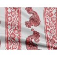 thumbnail image 5 of oneOone Rayon Pastel Red Fabric Block Diy Clothing Quilting Fabric Print Fabric By Yard 56 Inch Wide, 5 of 5