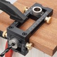 thumbnail image 4 of Jinsinto Woodworking Adjustable Screw Jig,Hole Drilling Guide Kit,Woodworking Drill Bit Set, 4 of 5