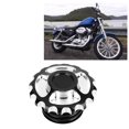 thumbnail image 4 of Motorcycle CNC Aluminum Gas Fuel Tank Cover Cap Modified Accessory Fit for 883 1200 48, 4 of 9