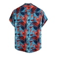 thumbnail image 4 of Birdeem Chemise Décontractée pour Homme à Manches Courtes Style Hawaïen de Vacances Blouse T-Shirt, 4 of 9