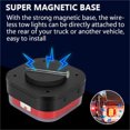thumbnail image 2 of Wireless Trailer Light Rechargeable LED Tail Light Kit for Towing Trucks, Boats, RVs, Campers, Jet Skis, Caravans, 2 of 8