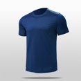 thumbnail image 3 of WMTBSRSW Men's Fashion T Shirts Short Sleeve Athletic Workout Tops Solid Color Oversized Loose Pullover Tee Top, 3 of 8