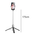 thumbnail image 2 of Selfie Stick, Extendable Selfie Stick with Tik Tok Rechargeable Wireless Remote and Tripod Stand, 2 of 5