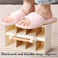 thumbnail image 4 of Qonioi Multifunctional Desk Organizer, Office Desk Stationery Storage Box with Handles, Portable Pen Holder Compartment Box for Home Office School Supplies, 4 of 7