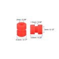thumbnail image 2 of Unique Bargains 12Pack RC Anti Vibration Rubber Balls for F4 F7 Flight Controller M2x5.6mm Red, 2 of 6