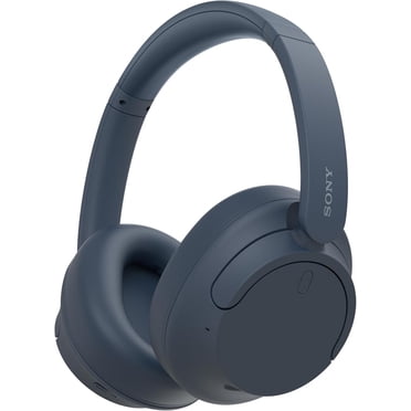 Sony WH-CH720N Wireless Noise Cancelling Headphones, Over-Ear, Up to 35H ANC / 50H Battery, Ambient Sound, Multipoint, Quick Charge, Built-in Mic, USB-C, Blue