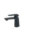 thumbnail image 2 of Stylish Single-Handle Matte Black Bathroom Faucet Height 5⅞" B-111N, 2 of 12
