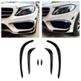 thumbnail image 4 of Front Bumper Spoiler Kit, Bumper Fog Light Cover Scracth Resistant Unique Aerodynamic 6pcs  For Cars, 4 of 8