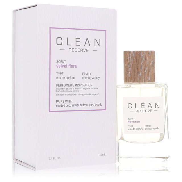 Clean Velvet Flora by Clean - Women - Eau De Parfum Spray 3.4 oz