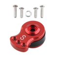 thumbnail image 3 of Alliage d'Aluminium Servo Bras Bascule Accessoire Serveur Filetage Direction pour 1/10 Voitures RC Bateau Poussette S Rouge, 3 of 9