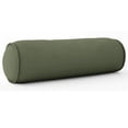 thumbnail image 1 of Coussin traversin en chenille - Vert sauge, 1 of 5
