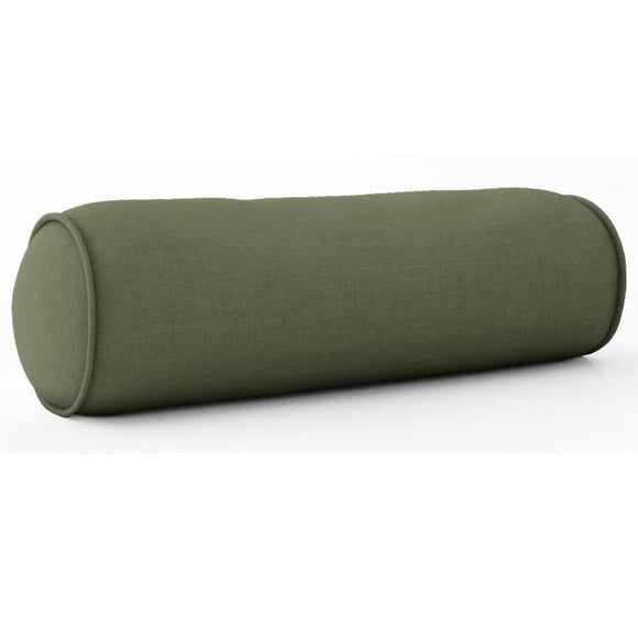 Coussin traversin Mainstays en chenille, 20 x 7 po, vert sauge