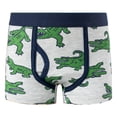 thumbnail image 1 of MIASHUI Boys Boxer Shorts Cotton Pattern Boxer Brief Underwear,Navy,6-7 Years, 1 of 2