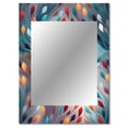 thumbnail image 2 of Designart "Meditation On Heart-Centered Focus" Geometric Wall Mirror, Printed Multicolor Wall Mirror, Modern Bathroom Wall Mirror, Decorative Geometric Mirror - 30x40 Inch, 2 of 5
