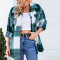 thumbnail image 1 of MASRIN Chandails en Molleton Graphiques pour Femmes Grande Taille Hauts pour Femmes Automne Décontracté Manches Longues Col Rond Chandails en Molleton avec Poches Couleur Unie Coupe Ample Blouse Chemises Femmes Manches Longues Hauts et Blouses, 1 of 7
