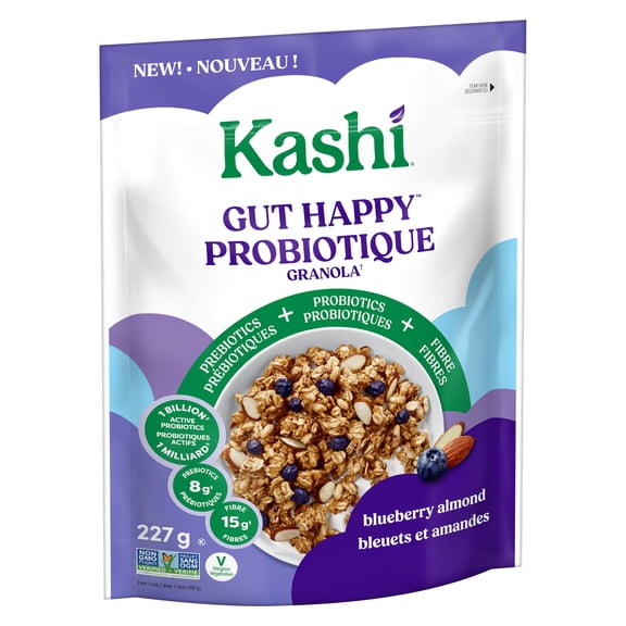 Kashi Gut Happy Probiotique Blueberry Almond