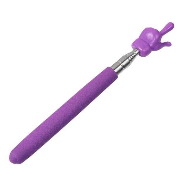 Abbracc Hand Pointer Teacher Pointer Finger Design for Kindergarden Presentation Violet