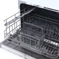 thumbnail image 2 of Whynter CDW-6831WES Countertop Portable Dishwasher 6 Place Setting LED Energy Star, White, 2 of 2