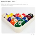 thumbnail image 2 of 2 Pcs Porte-Billard Triangle Porte-Billard Table Porte-Boules de Piscine Cadre de Billard, 2 of 9