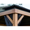 thumbnail image 4 of Yosemite Gazebo Structure en aluminium finition bois 10 x 12, 4 of 9