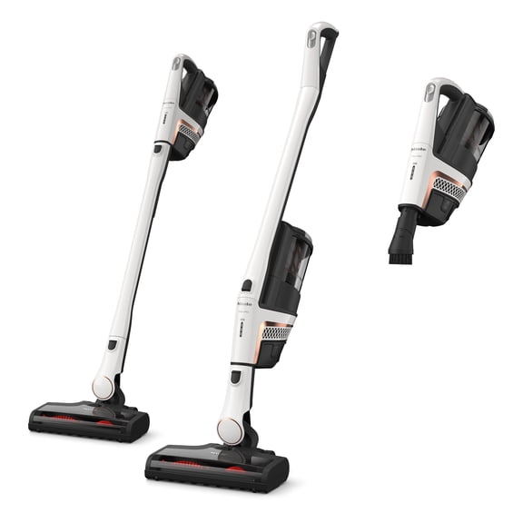 Miele Triflex HX2 Aspirateur-Balai Sans Fil – Conception 3-en-1, Technologie Vortex, Moteur à Efficacité Numérique, Garantie de 5 Ans – Blanc Lotus (Modèle 41OML001USA)