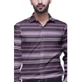 thumbnail image 3 of BESTMAN Formal Shirts For Men Slim Fit Printed Full Sleeve Shirts For Men, 3 of 5