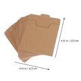 thumbnail image 2 of Phenofice 25 Pcs Sacs de Rangement Kraft pour Cd Marron Clair pour Couvercles de Cd Portables, 2 of 8