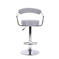 thumbnail image 2 of Heavenly Collection Adjustable Stool with stainless steel base SET OF 2, 2 of 4