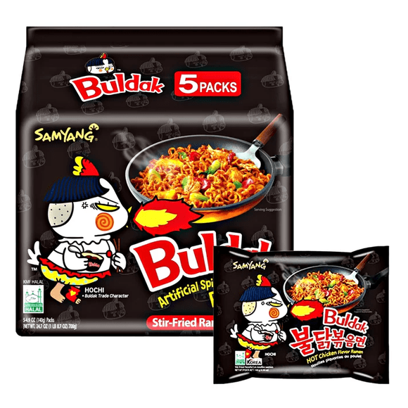 Samyang – Nouilles Buldak au Poulet Épicé (Original)