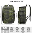 thumbnail image 4 of Laboratory Print Insulated Cooler Backpack with Experiment and Science Rules Theme for Teachers, Students, and Researchers, 4 of 6