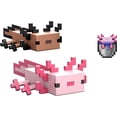 thumbnail image 2 of Minecraft Figurines articulées et acc. Échelle 8,26 cm Collection Axolotls, 2 of 6